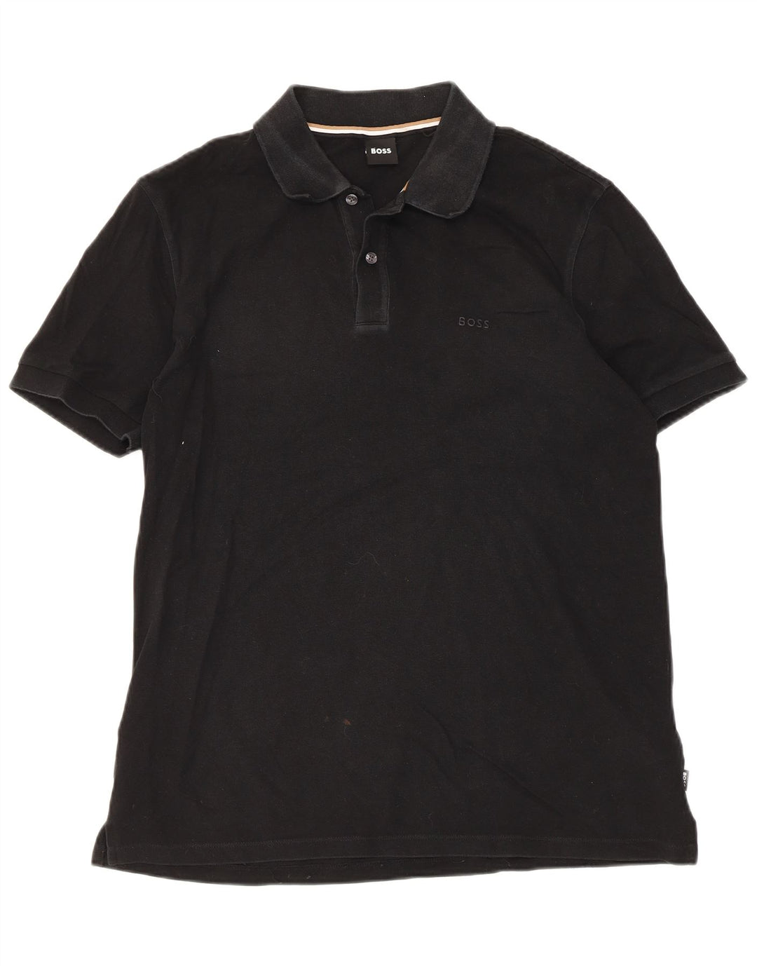 Camisa polo masculina Hugo Boss XL algodão preto