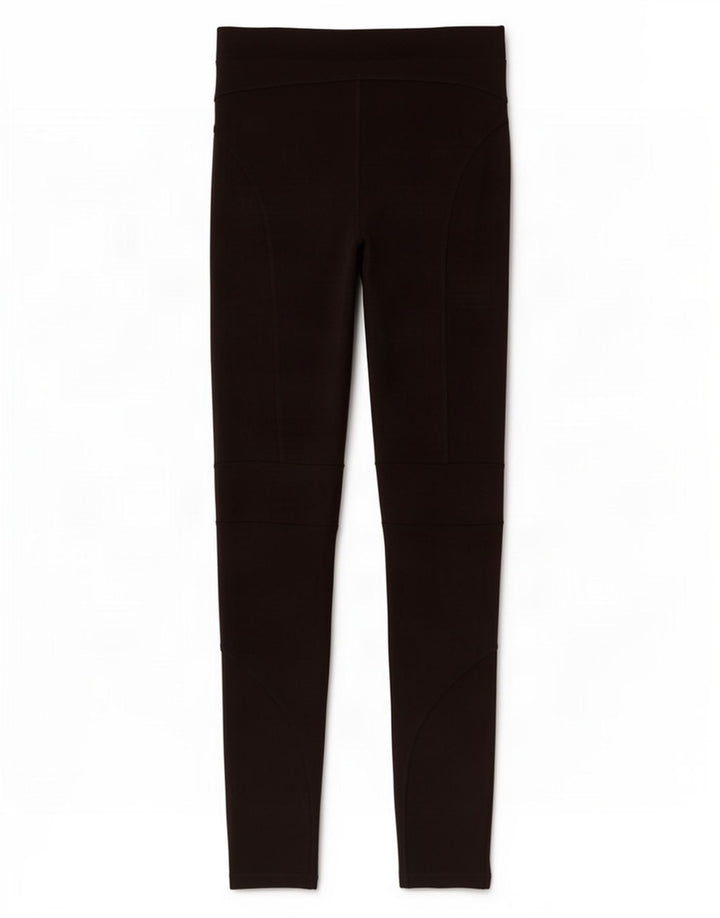 Zara Leggings Mulher UK 14 Médio Preto