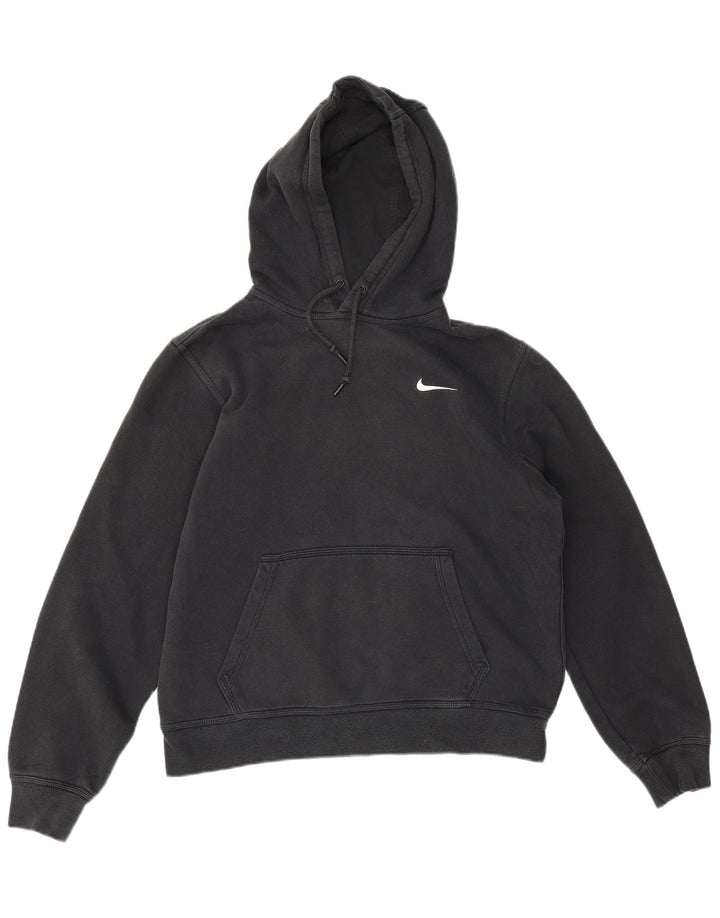 Nike Mens Hoodie Jumper Médio Algodão Preto