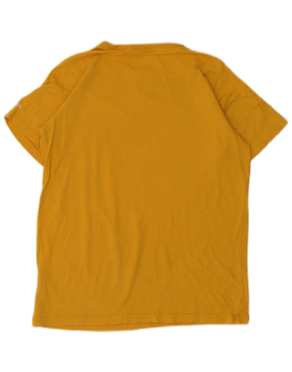 Camiseta Columbia Boys Graphic Top 15-16 Anos XL Amarelo Algodão