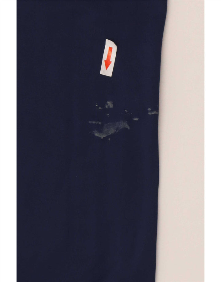 Calça de treino masculina Nike joggers grande poliéster azul marinho