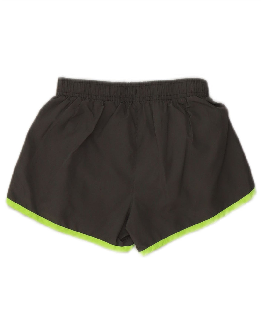Shorts esportivos femininos Puma 6-7 anos pequeno cinza colorblock poliéster