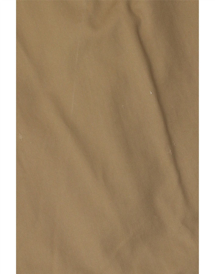 Camisa masculina G-Star XL algodão listrado bege