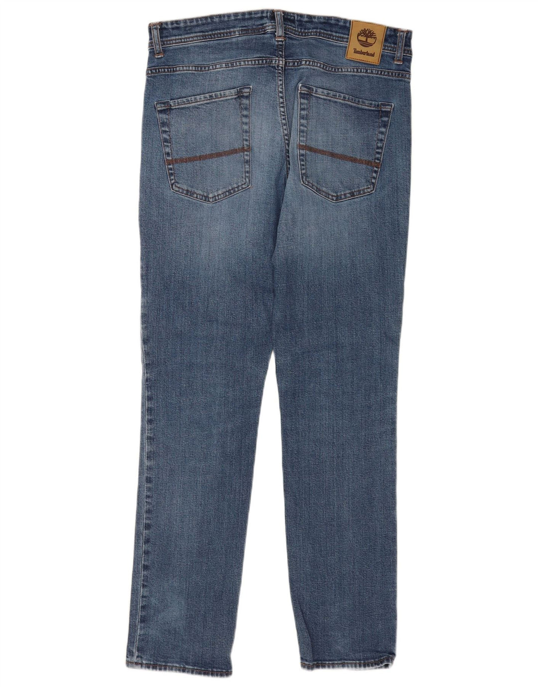 Timberland Mens Slim Jeans W33 L32 Azul Algodão