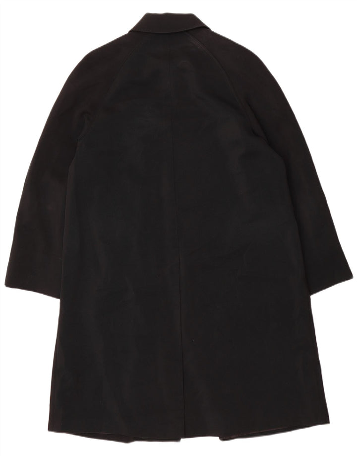 Sobretudo feminino Marks & Spencer UK 12 poliéster preto médio