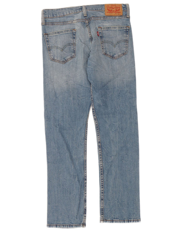 Levi's Masculino 504 Straight Jeans W30 L30 Azul Algodão