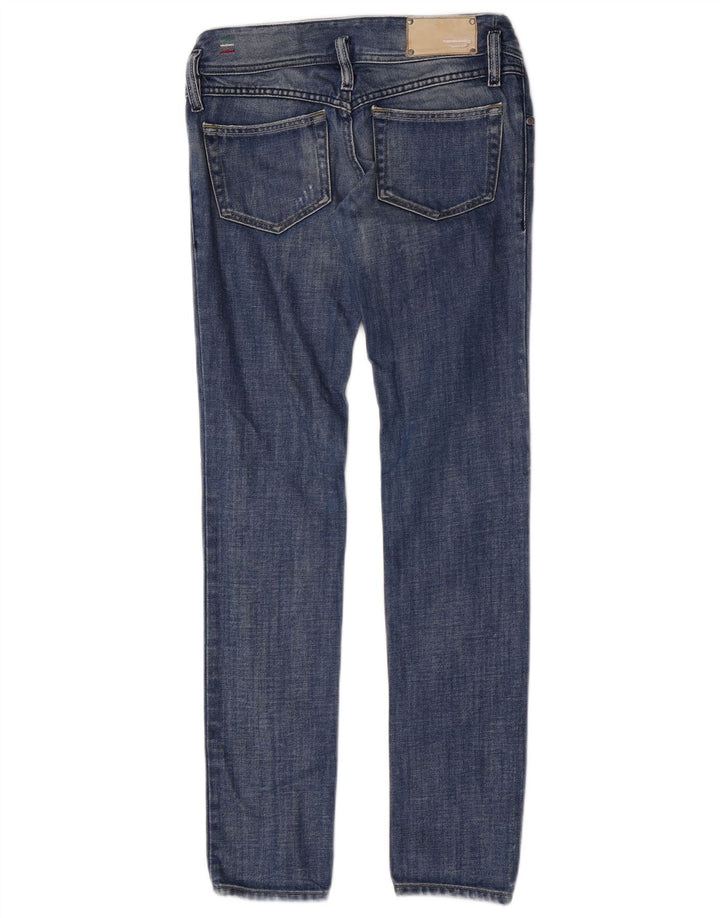 Jeans feminino Diesel Matic Distressed Slim W26 L32 Azul Algodão