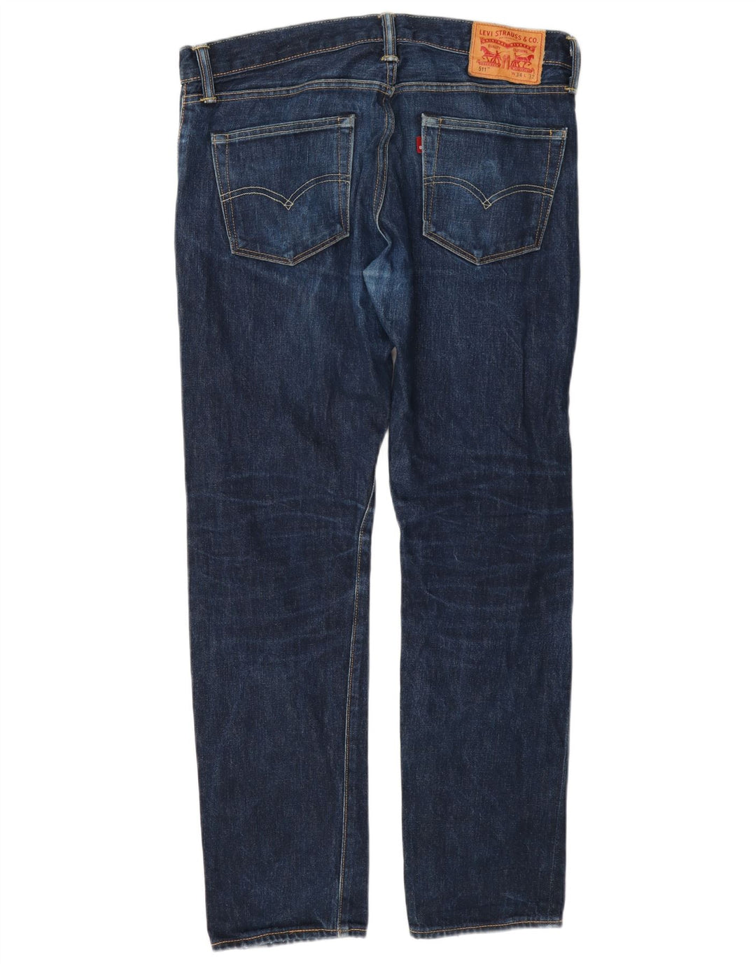 Calça Jeans Levis 511 Slim Masculina W34 L32 Azul Algodão