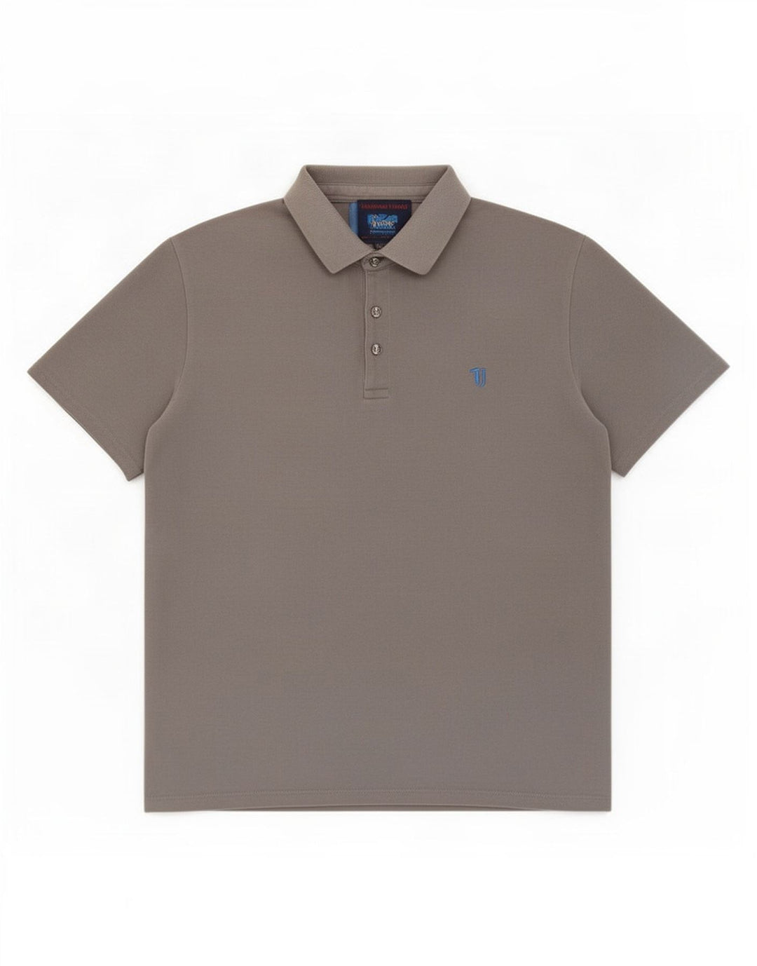 Camisa polo masculina Trussardi Jeans grande cinza