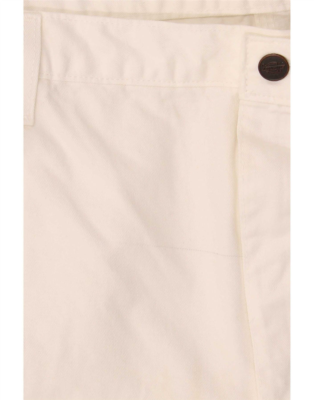 Shorts cargo masculino Dickies com ajuste relaxado W40 XL algodão branco
