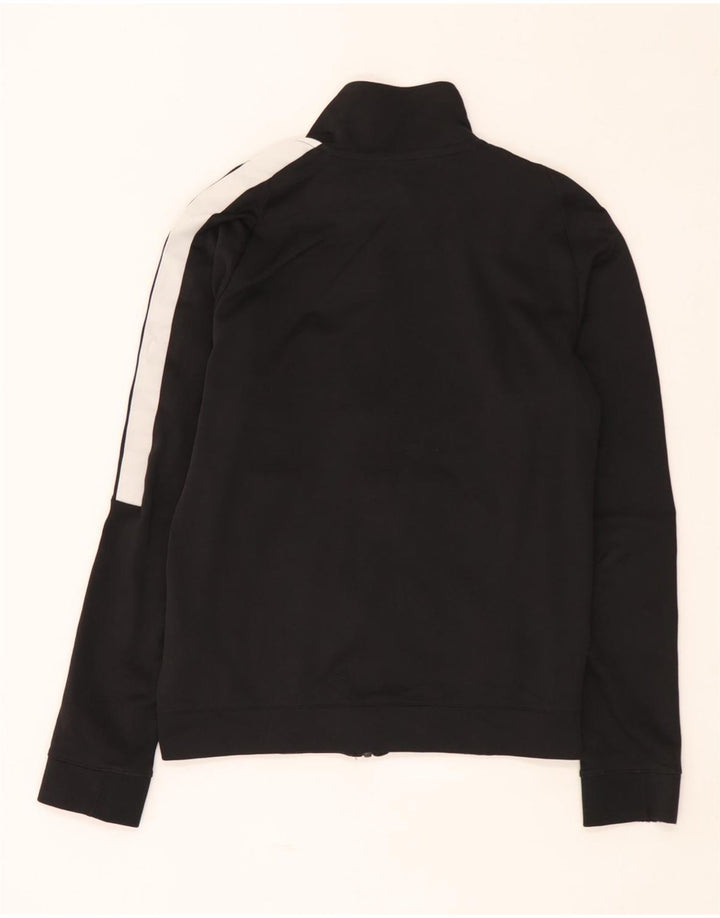 Nike Mens Treino Top Jacket Pequeno Preto Colorblock Algodão