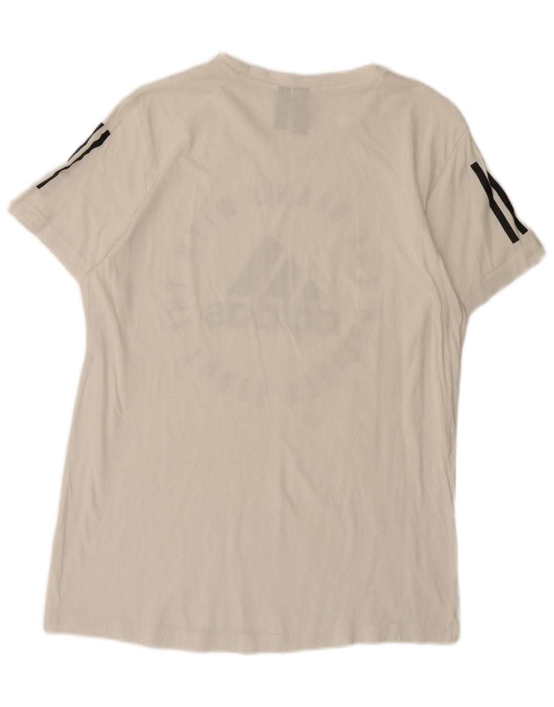 Camiseta Adidas Masculina Graphic Top Médio Branco