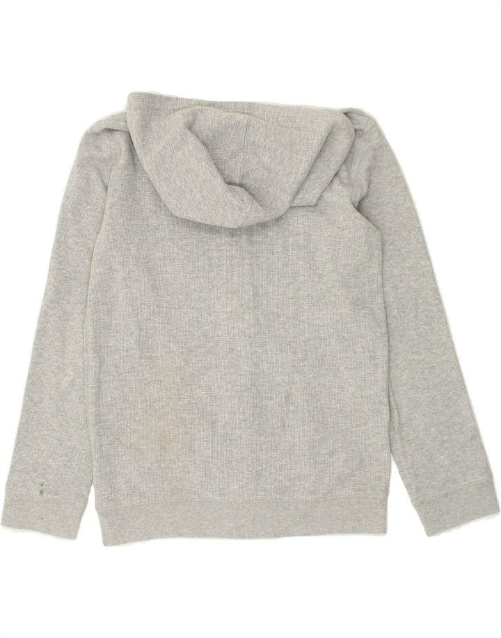 QUIKSILVER Girls Regular Fit Zip Hoodie Sweater 11-12 Years Medium Grey | Vintage Quiksilver | Thrift | Second-Hand Quiksilver | Used Clothing | Messina Hembry 