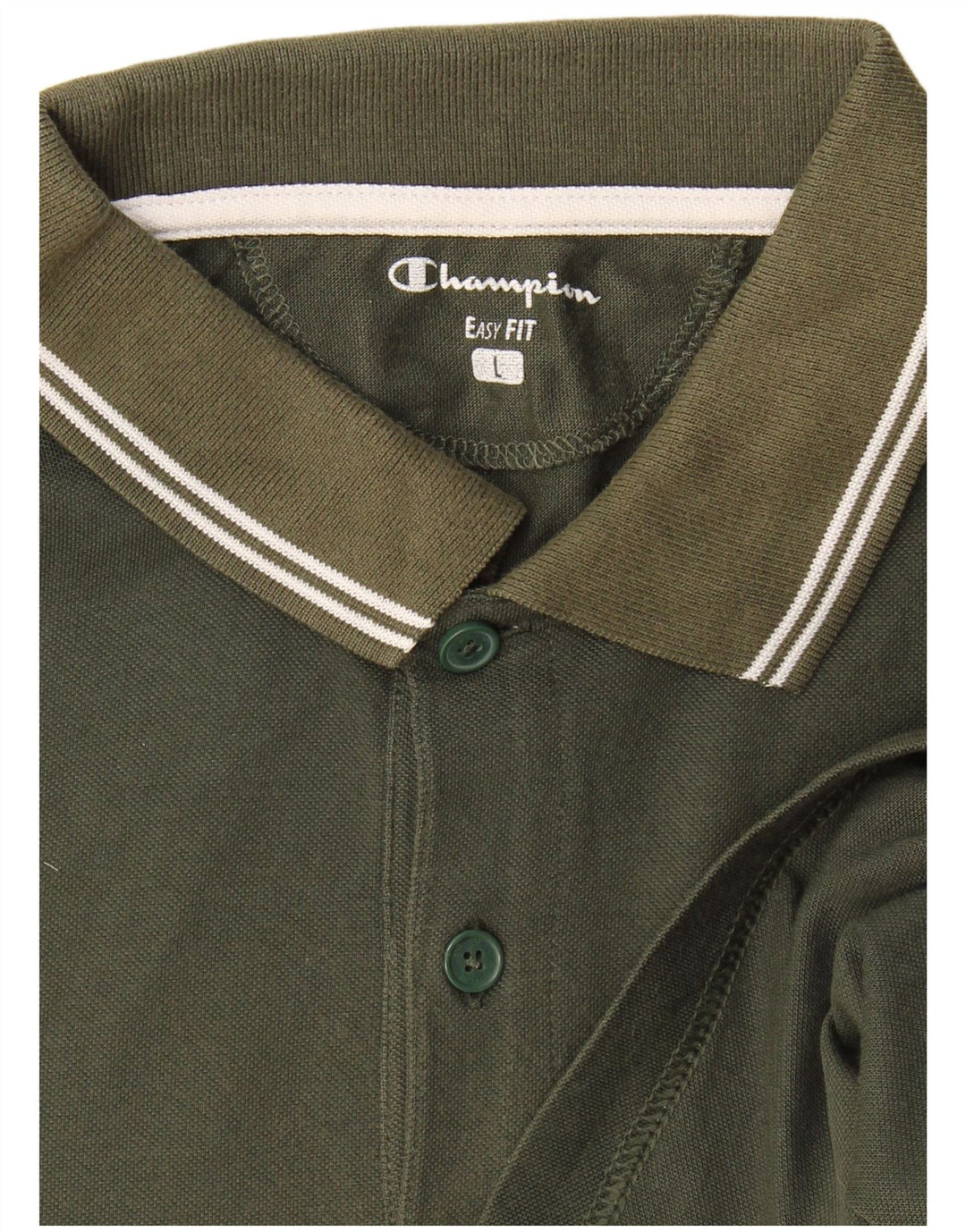 Camisa polo masculina Champion Easy Fit grande cáqui