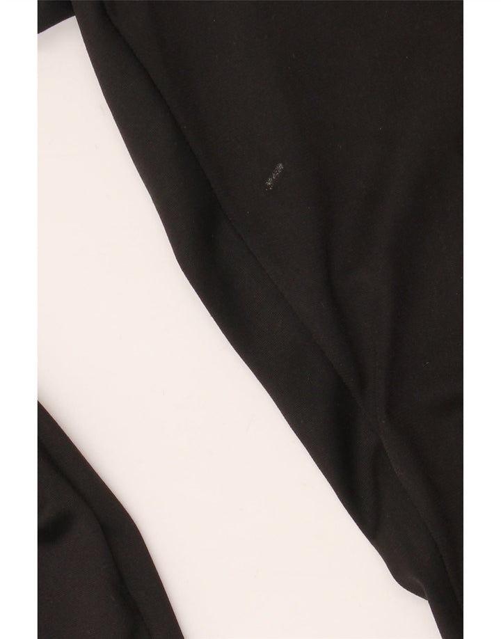 Calça de treino feminina Adidas UK 12/14 médio preto poliéster