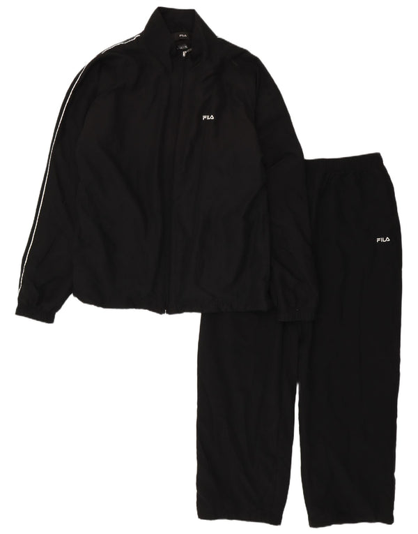 FILA Mens Full Tracksuit XL Preto Poliéster