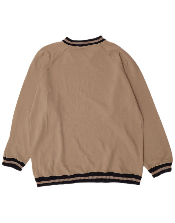 Wrangler moletom masculino jumper grande algodão bege