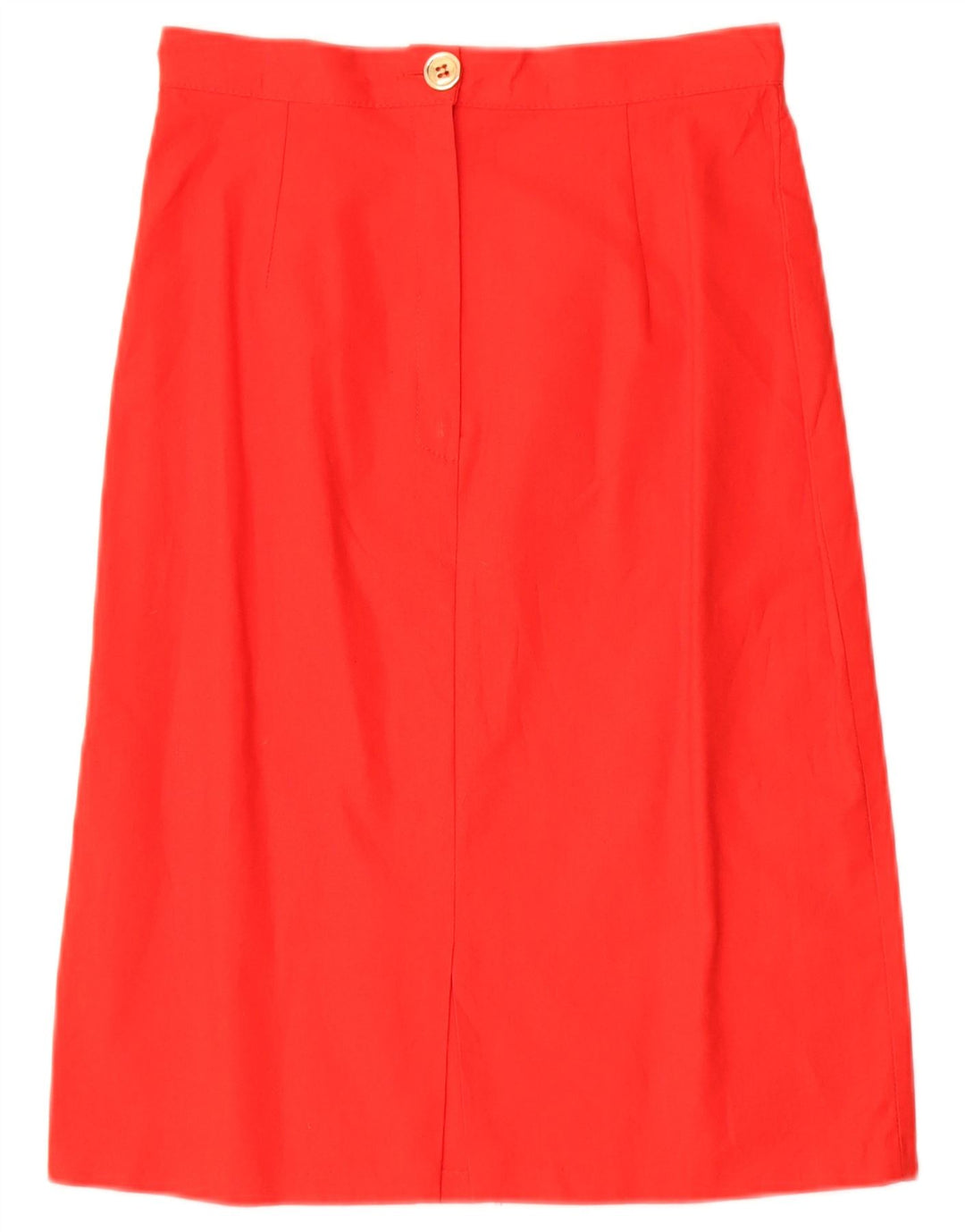 Conjunto de saia feminina vintage de 2 peças IT 42 médio W28 vermelho
