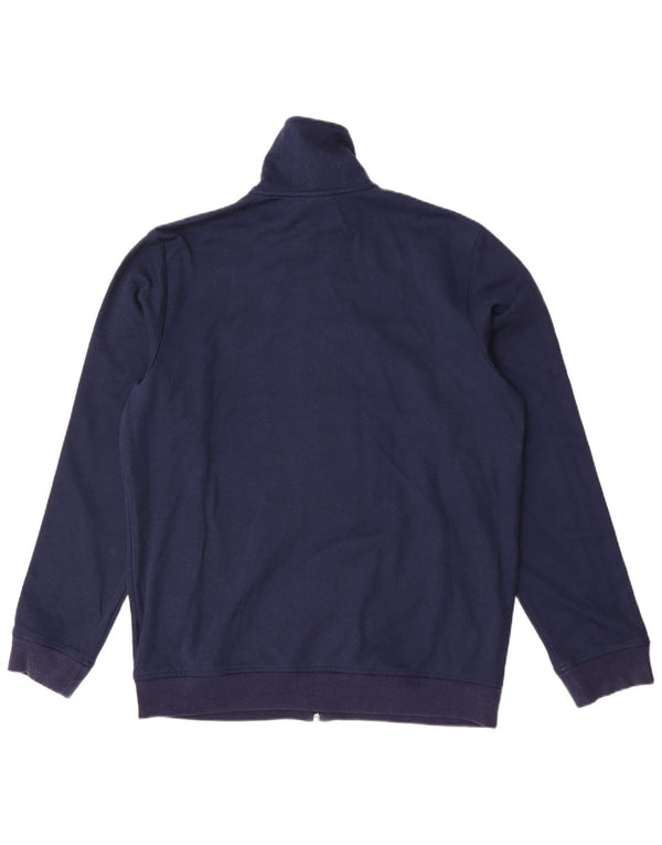 Adidas Mens Tracksuit Top Jacket Médio Azul Marinho Colorblock Sports