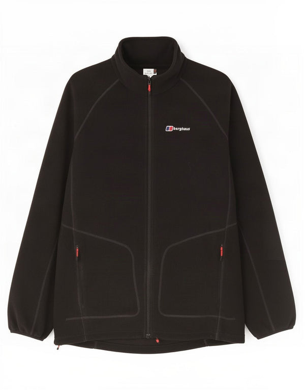 Jaqueta de lã masculina Berghaus UK 44 2XL poliéster preto
