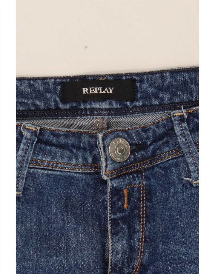 Replay Jeans Skinny Feminino W29 L31 Azul