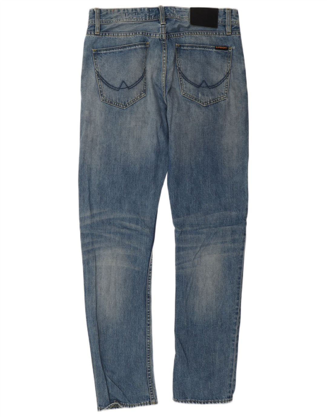 Superdry Mens Loose Jeans W30 L32 Azul Algodão