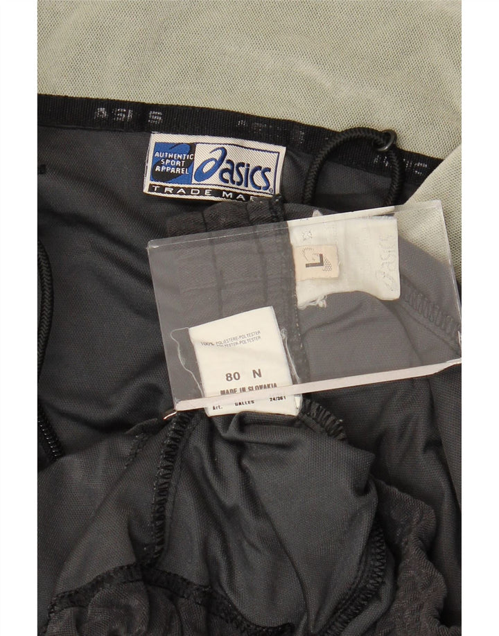 Asics Mens Velour Full Tracksuit Grande Poliéster Preto
