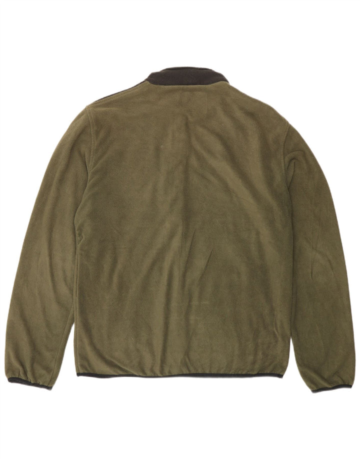 Jaqueta masculina de lã Jack & Jones UK 40 grande bloco colorido verde