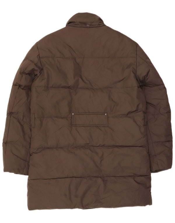 Casaco acolchoado masculino Americanino UK 38 poliéster marrom médio