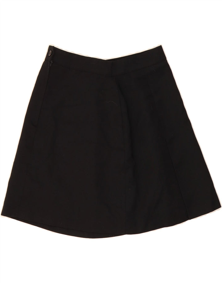 CLASS Womens A-Line Skirt IT 44 Medium W28 Black Vintage Class and Second-Hand Class from Messina Hembry 