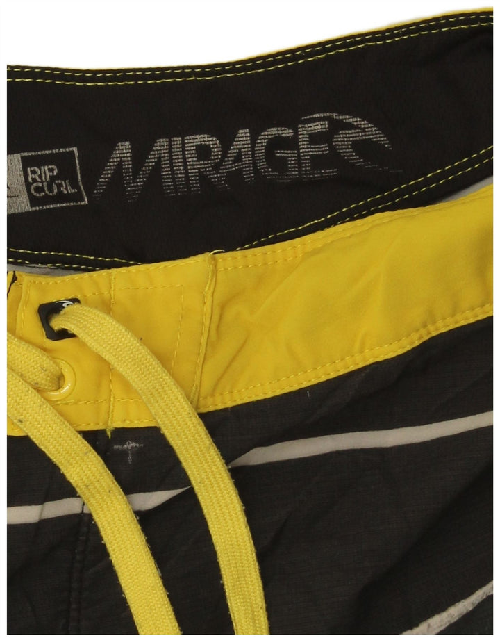 Shorts de natação masculino Rip Curl grande bloco colorido azul