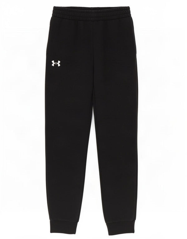 Calça de treino Under Armour Boys Joggers 11-12 anos grande algodão preto