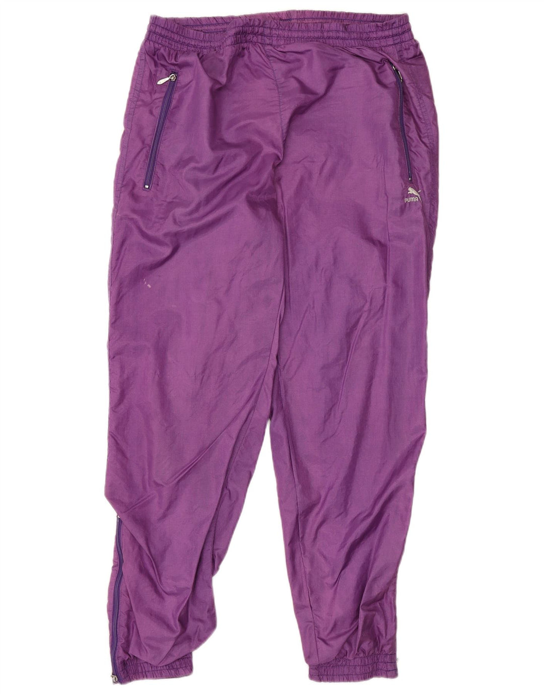 Calça de treino masculina PUMA Joggers médio roxo poliamida