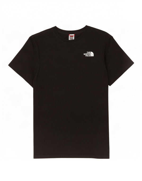 Camiseta gráfica masculina The North Face grande algodão preto