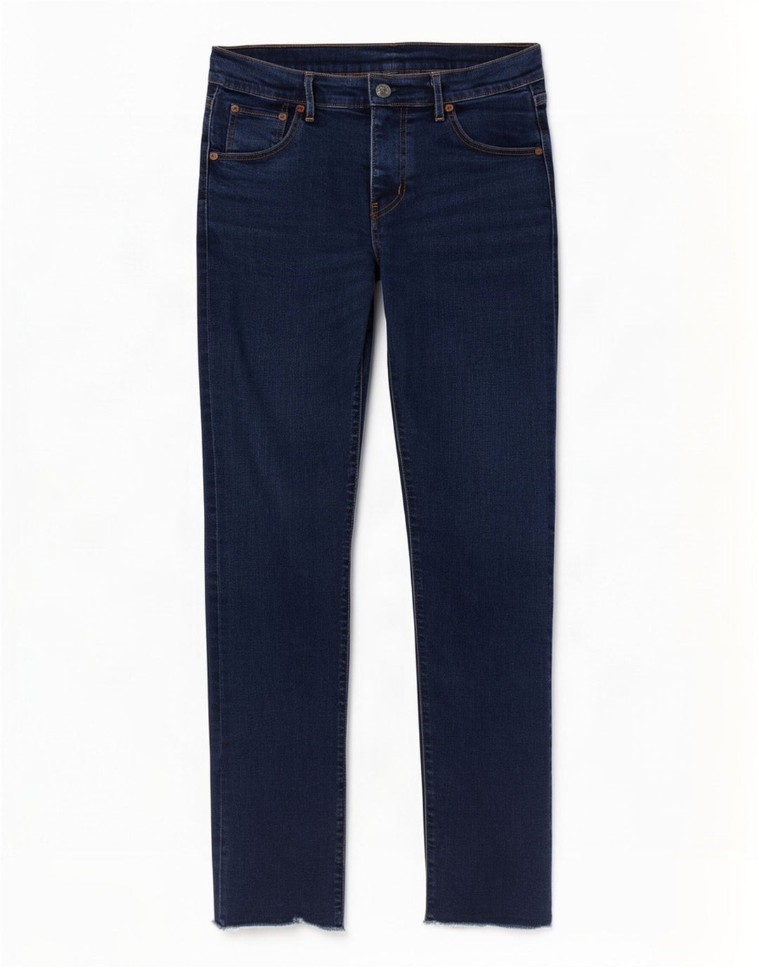 Jeans skinny feminino Levi's W28 L29 algodão azul marinho