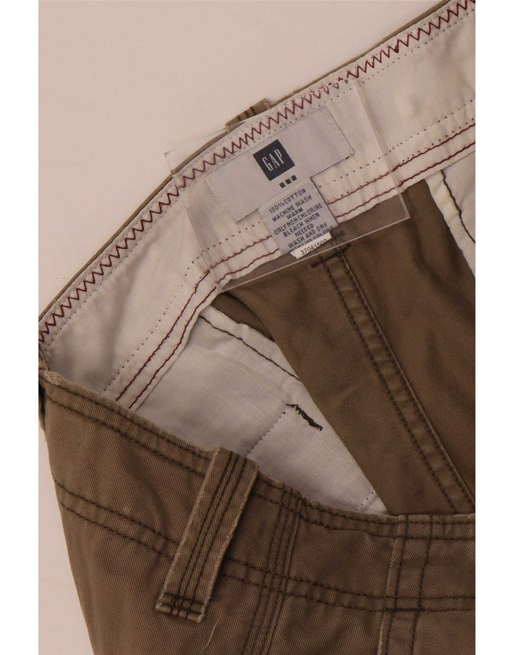 Shorts casuais masculinos Gap W38 XL algodão marrom