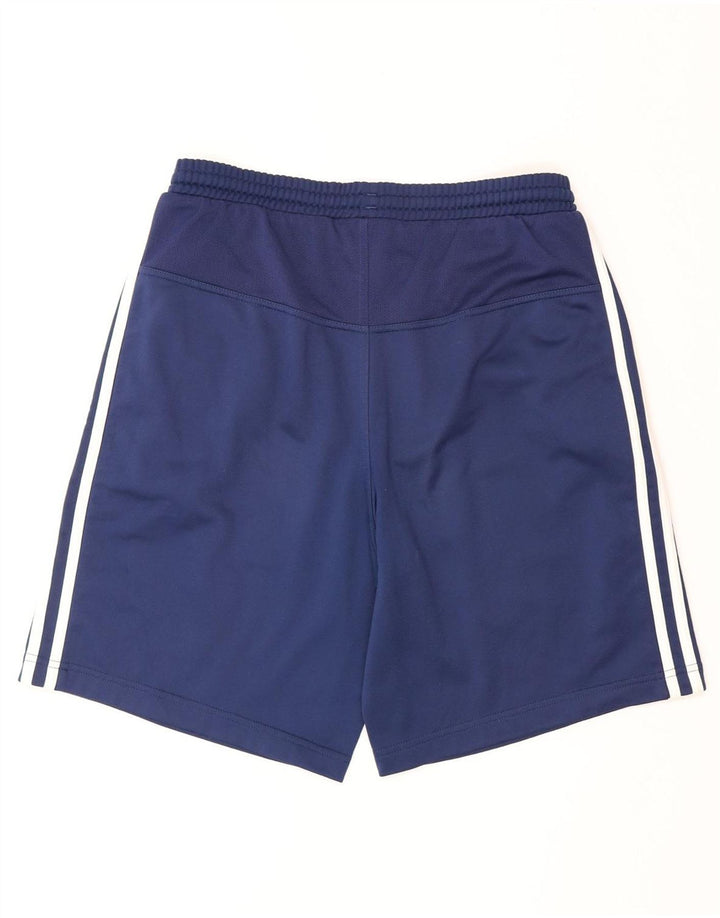 Shorts esportivos Adidas meninos 15-16 anos azul marinho poliéster