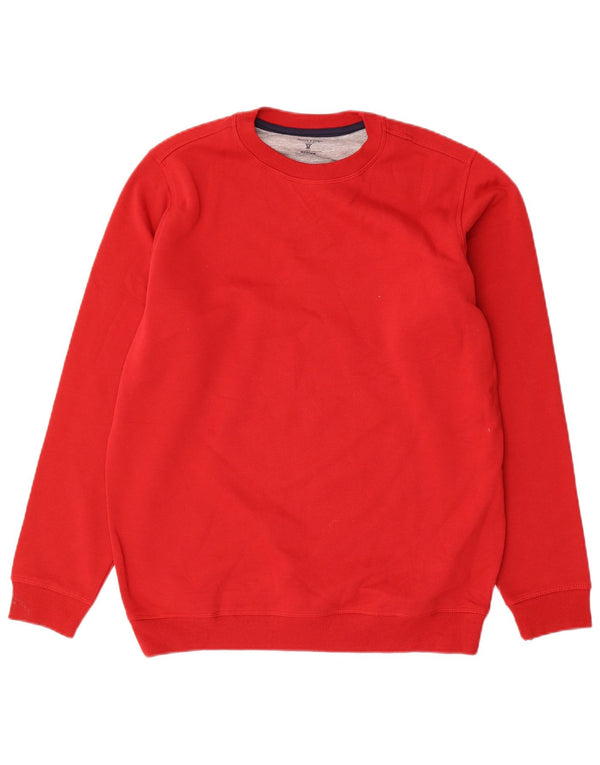 James Pringle moletom masculino jumper médio algodão vermelho