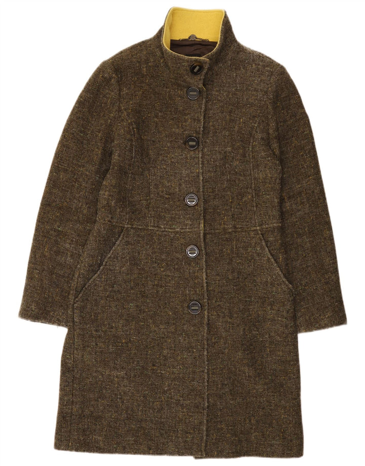 Sobretudo feminino Penny Black UK 12 lã verde médio