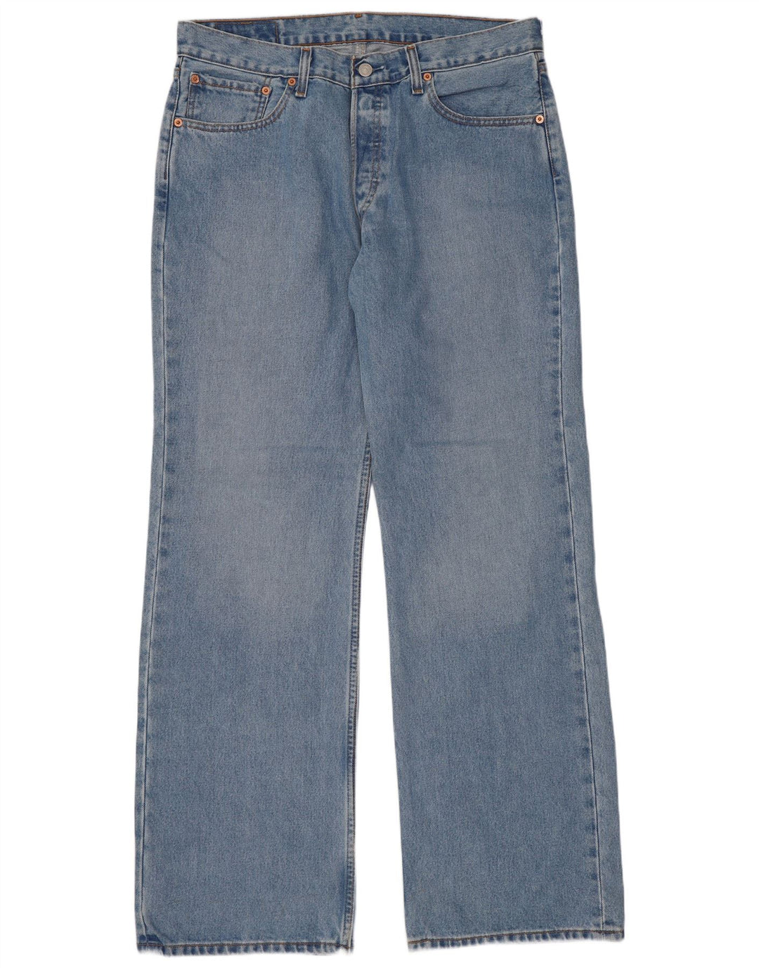 Levi's Masculino 527 Bootcut Jeans W34 L32 Azul Algodão