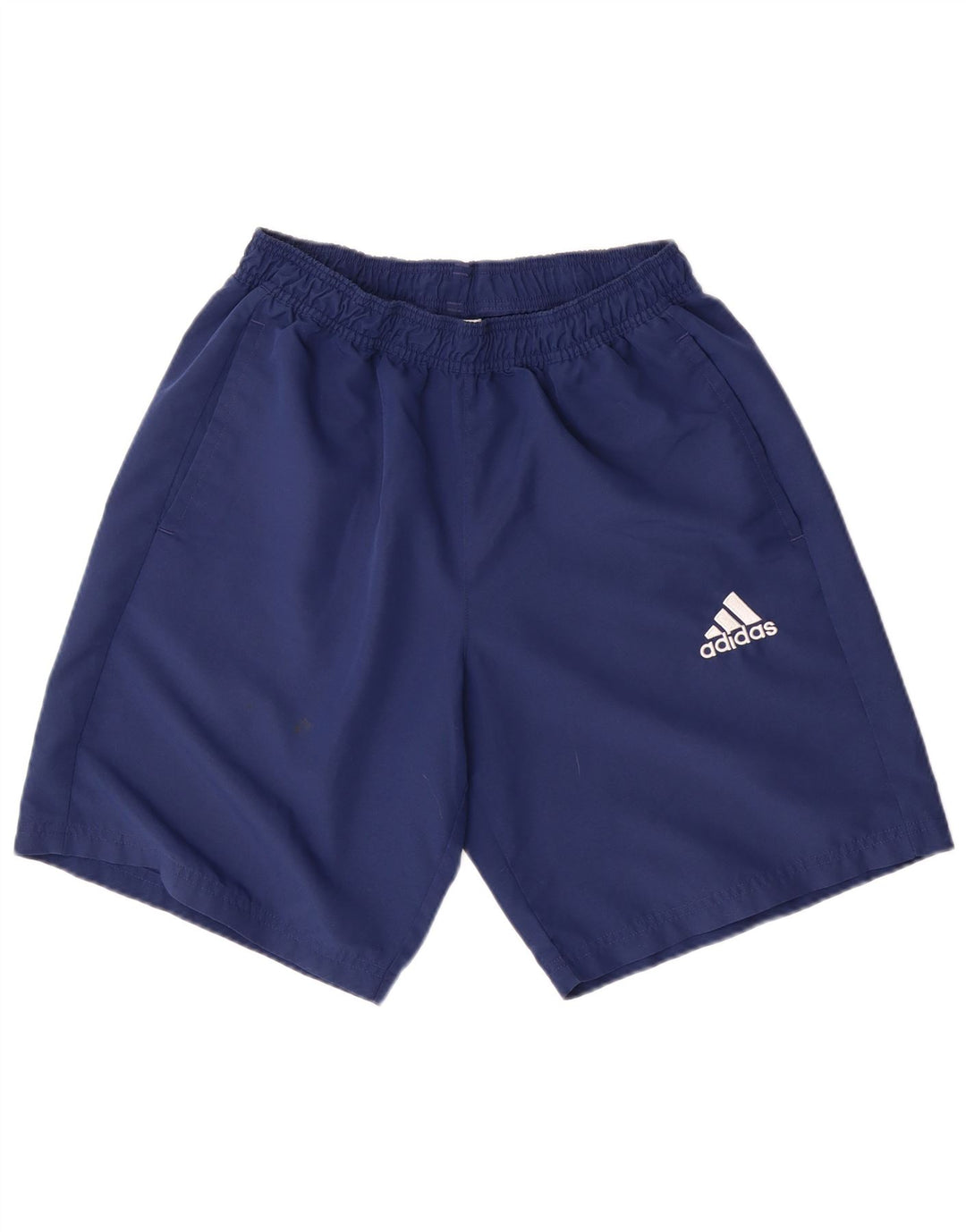 ADIDAS Mens Sport Shorts Médio Azul Marinho Poliéster