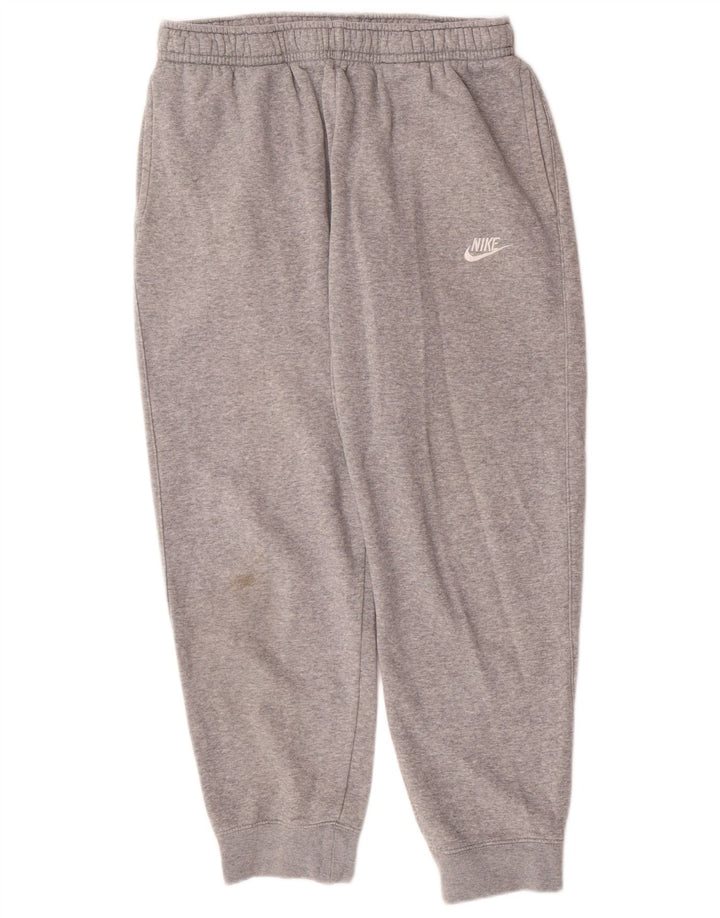 Calça de treino masculina NIKE Joggers cinza médio algodão