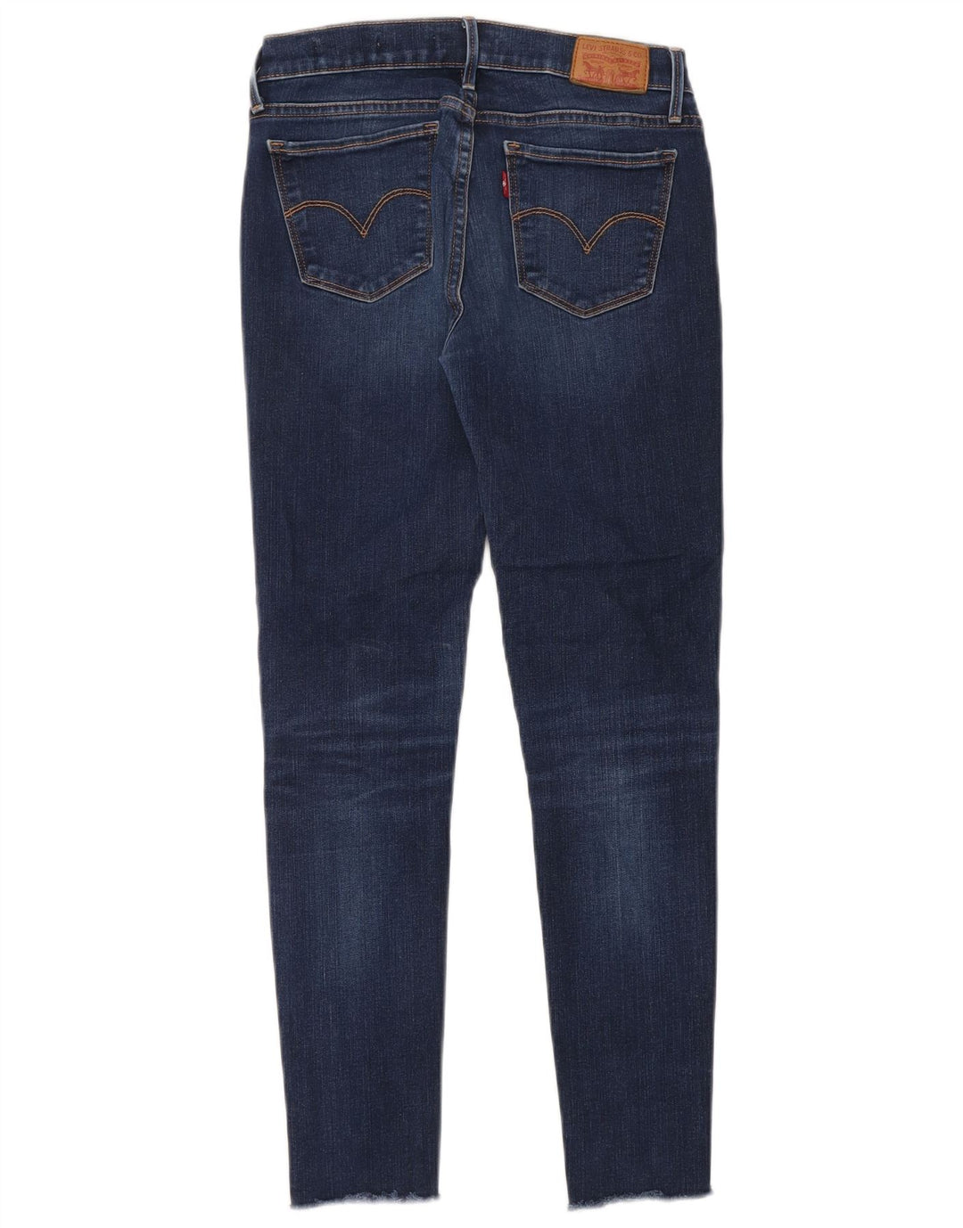 Calça jeans feminina Levi's 710 Super Skinny W27 L28 azul marinho