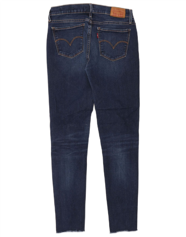 Calça jeans feminina Levi's 710 Super Skinny W27 L28 azul marinho