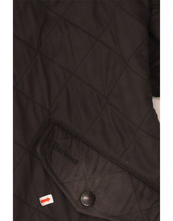 Jaqueta acolchoada masculina BARBOUR UK 36 pequena preta