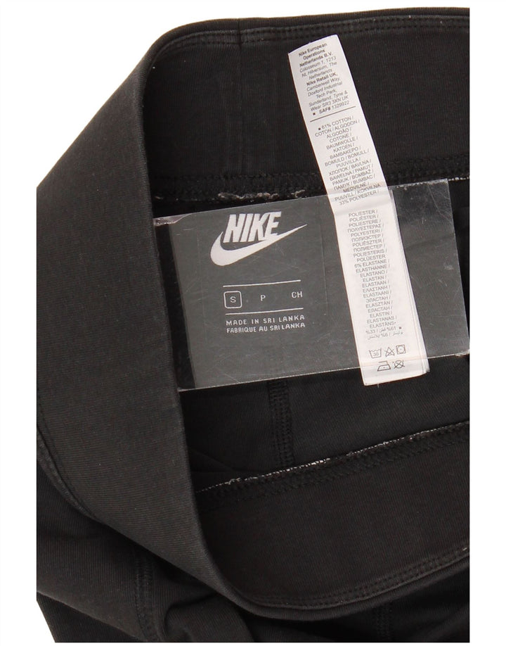 Leggings femininas Nike Graphic UK 10 pequenas de algodão preto