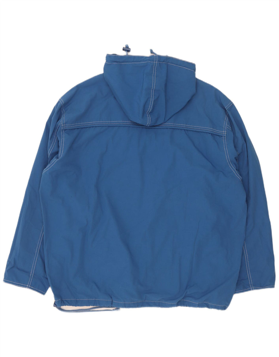 Jaqueta anorak gráfica com capuz grande John F Gee Boys 15-16 anos azul