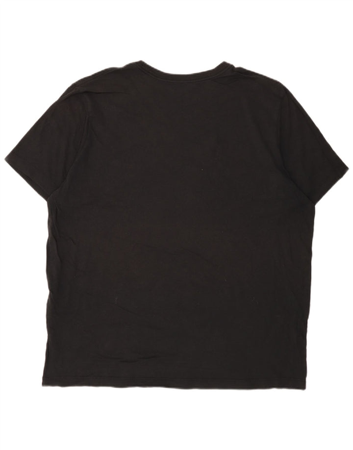 Camiseta Nike masculina gráfica Top XL algodão preto