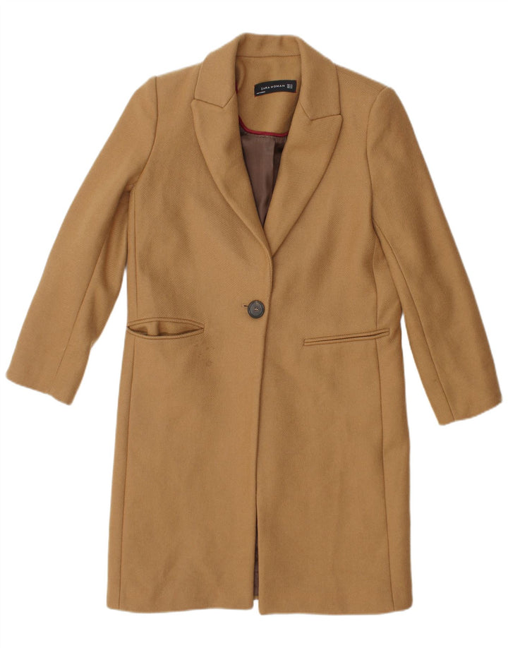 Sobretudo feminino Zara UK 6 XS marrom
