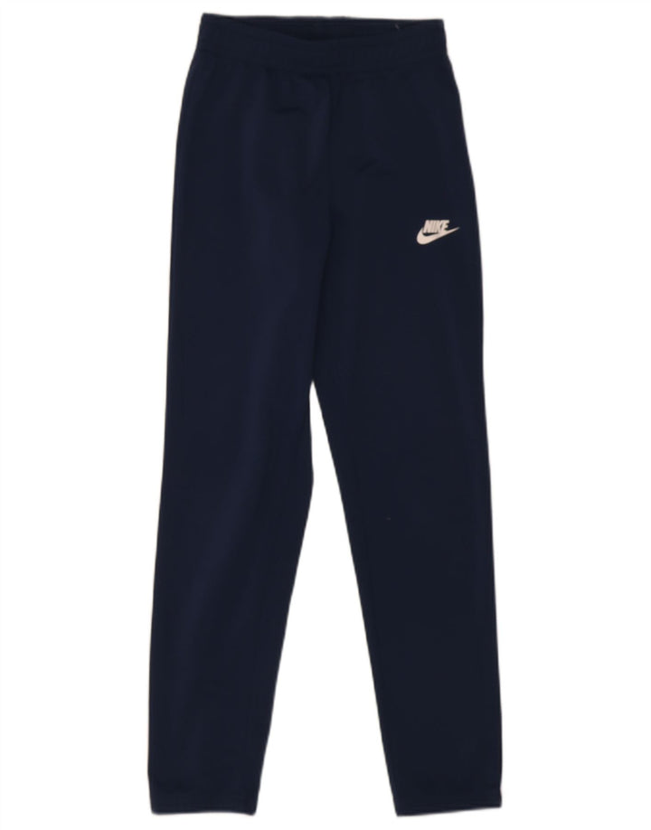 Calças de treino Nike Boys 10-11 anos médio azul marinho poliéster